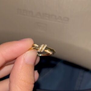 tiffany and co knot ring